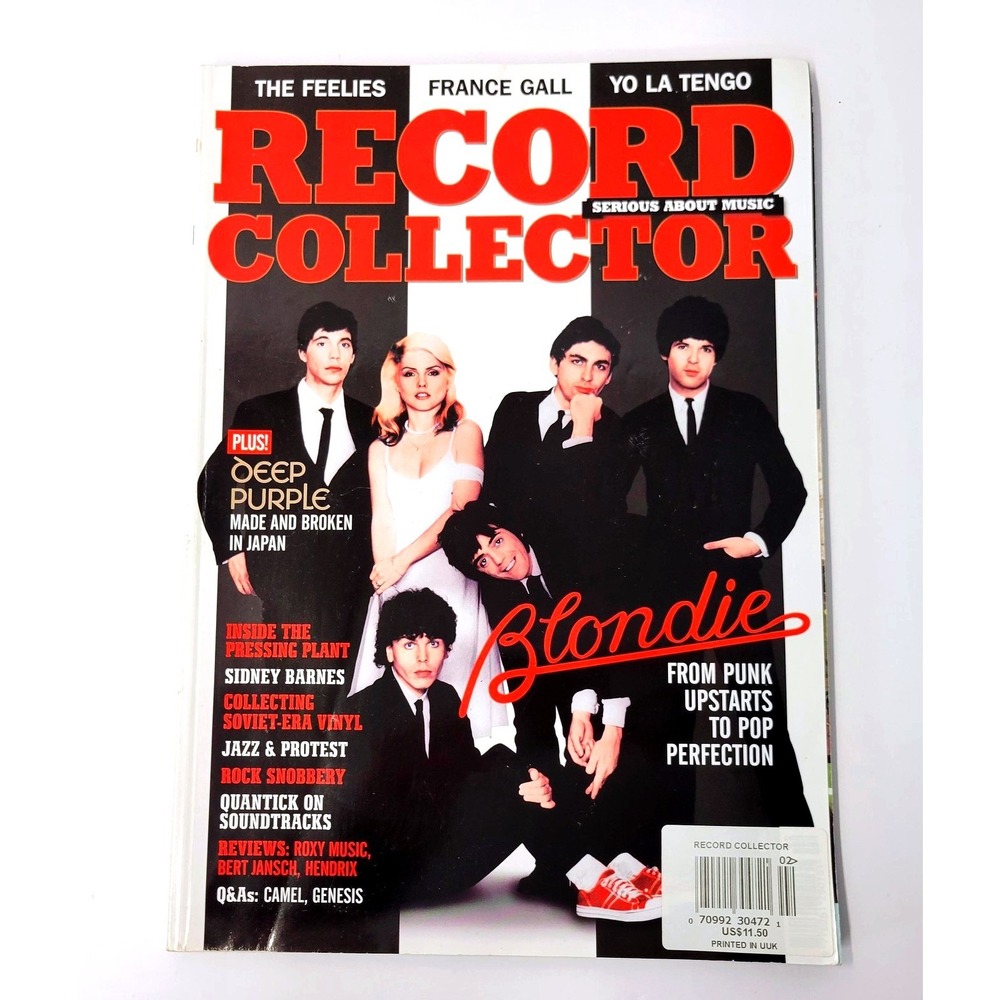 Record Collector Magazine 476 Blondie Feb 2018 UK Music News Book